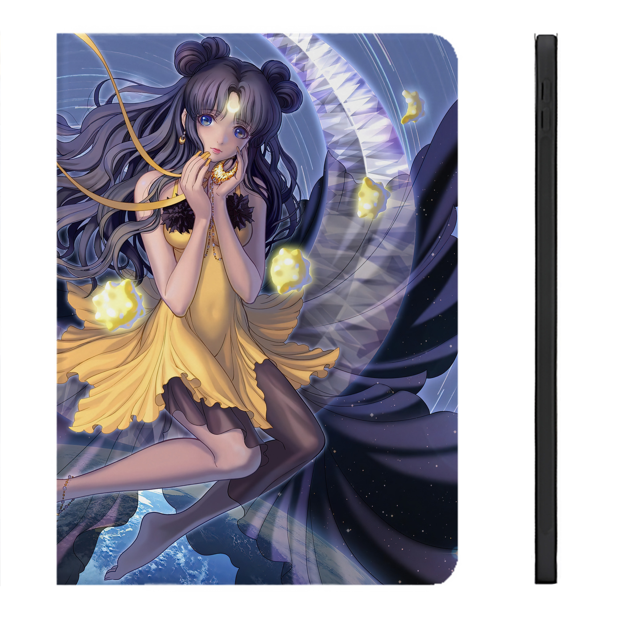 （画像用） 美少女戦士セーラームーン Sailor Moon IPadケース ペンホルダー付き ブックスタイルデザイン